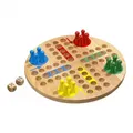 Produktbild: Philos Würfelspiel - groß - Eschenholz - 16 Spielsteine 242480