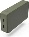Produktbild: Hama Colour 20 - Powerbank - 20000 mAh - 74 Wh - 3 A - Fast Charge - 2 Ausgabeanschlussstellen (USB, 24 pin USB-C) - auf Kabel: USB-C - grün (00201716)