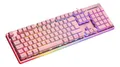 Produktbild: DELTACO GAMING PK75 – Gaming Tastatur (RGB Beleuchtung, 100%, 105 Tasten, Deutsches Layout QWERTZ) – Pink/Rosa