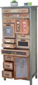 Produktbild: Apotheker-Schrank MCW-A43, Kommode, Tanne Holz massiv Vintage Shabby-Look 138x57x32cm