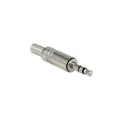 Produktbild: DeLOCK - Audio-Stecker - Mini-Phone Stereo 3,5 mm (M) - Silber (65532)