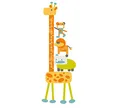 Produktbild: Alavya Home® Giraffe Aufkleber Kinder-Höhentabelle Wandtattoo Wandsticker I Messlatte Giraffe Kinder Babyzimmer selbstklebend I Messlatte für Mädchen und Junge Kinderzimmer (Gelb - Giraffe 2)
