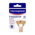 Produktbild: Hansaplast Fingerstrips Pflaster | Fingerpflaster | Besonders flexibler Wundschutz | Wasserabweisendes Pflaster | Schützt vor 99 % der Bakterien | 10 Stück