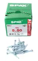 Produktbild: Spax Halbrundkopfschraube WIROX Vollgewinde 5,0x50mm