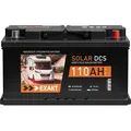 Produktbild: EXAKT Solar DCS Solarbatterie 110Ah 12 EXAKT DCS Wohnmobil Versorgung Boot Solar Batterie 100Ah