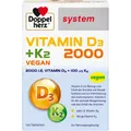 Produktbild: DOPPELHERZ Vitamin D3 2000+K2 system Tabletten 120 St PZN 14063820