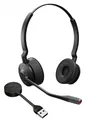 Produktbild: Jabra Engage 55 SE Stereo-Headset UC, Link 400c DECT-Adapter USB-C, 1,2 m Kabel, Tragetasche, Garantie und Warnung (Sicherheitsbroschüren)
