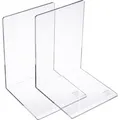 Produktbild: Maul Buchstütze 3513705, glasklar, 12 x 17cm, aus Acryl, 2 Stützen, 2 Stück