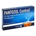 Produktbild: Pantozol Control 20 mg Magensaftres.Tabletten