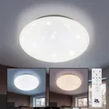 Produktbild: LED Decken Leuchte Sternen Effekt Tageslicht Lampe Fernbedienung Strahler DIMMER