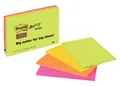 Produktbild: Post-it Super Sticky Large Notes, Pack of 4 Pads, 45 Sheets per Pad, 152 mm x 10