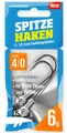 Produktbild: Lieblingsköder Jighaken Lieblingsköder Spitze Haken Gr. 4/0 Jigköpfe - 2 Jighaken