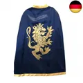 Produktbild: Liontouch Edler Ritter-Umhang, Blau | Mittelalterlicher Spielzeugumhang für