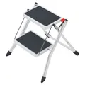 Produktbild: Hailo Trittleiter 'MK60 StandardLine' 2 Stufen, weiß 57,5 cm