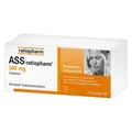 Produktbild: ASS-ratiopharm 300 mg Tabletten · 50 St · PZN 03358305