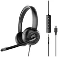 Produktbild: SpeedLink METIS On Ear Headset kabelgebunden Stereo Schwarz Headset, Lautstärkeregelung, Mikrofon-Stummschaltung