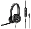 Produktbild: Speedlink On Ear Headset SL-870007-BK Kopfhörer (Headset, Lautstärkeregelung, Mikrofon-Stummschaltung)