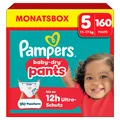Produktbild: Pampers Baby-Dry Pants Größe 5, 160 Stück, 11kg-17kg, 360° auslaufsichere Passform für Tag und Nacht