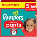 Produktbild: Pampers Windeln Pants Größe 5 Baby-Dry, 160 Windeln, 12kg-17kg, 360° Fit hilft, Auslaufen zu verh