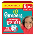 Produktbild: Pampers Baby-Dry Pants Größe 5, 160 Windeln, 11kg-17kg, 360° Passform hilft, Auslaufen zu verhindern