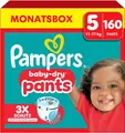 Produktbild: Pampers Windeln Pants Größe 5 (12-17kg) MONATSBOX, 160 Höschenwindeln Kinder TOP