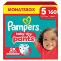 Produktbild: Pampers Windeln - Baby Dry Pants Gr.5 Junior 11-17kg - Monatsbox - 160St.