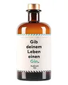 Produktbild: FLASCHENPOST GIN - Gib deinem Leben einen Gin - Handmade Deutscher Premium Gin mit frischen Zitrus- und Wacholdernoten (0,5l)
