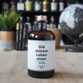 Produktbild: Flaschenpost Gin „Gib deinem Leben…“ Deutscher Gin Regional OVP.