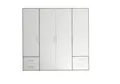 Produktbild: Pol Power Valencia Kleiderschrank Laminat 4 Türen 206x195x60 cm