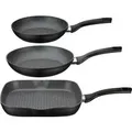 Produktbild: GSW Aluminium-Pfannen-Set »Gourmet Granit«, 3-teilig