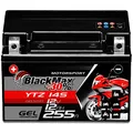 Produktbild: BlackMax YTZ14S Motorradbatterie GEL 12V 12Ah YTZ14-4 Batterie GTZ14-4 YTZ14-S