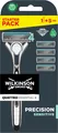 Produktbild: Wilkinson Sword Quattro Titanium Sensitive 4 Razor Blade Shaver