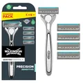 Produktbild: Wilkinson Sword Quattro Titanium Sensitive 4 Rasierklingen + 1 Klinge