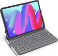 Produktbild: Inateck Hülle mit Tastatur für iPad 10/11 Gen. A16 2025, Air 11 M4/M3/M2, 2026/2025/2024,Air 5/4, Pro 11 4/3/2/1, Ultraleichte mit Stifthalter, BK2007