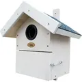 Produktbild: Nistkasten für Stare, Weiß, mit 45 mm Einflugloch - Habau