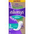 Produktbild: Always Slipeinl Dail Fres pfl Lo BigP 38 (38 x) (015576)