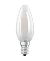 Produktbild: OSRAM Filament LED Lampe mit E14 Sockel, Tageslicht (6500K), 4W, Ersatz für 40W-Glühbirne, matt, LED Retrofit CLASSIC B, Tageslichtweiß