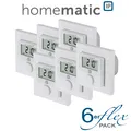Produktbild: 6er Set - Homematic IP Wandthermostat mit Schaltausgang - für Markenschalte