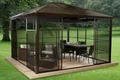 Produktbild: Sojag Pavillon Castel 12x14, mit 4 Seitenteilen, (Set), BxT: 362x427 cm, inkl. Sonnensegel
