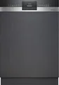 Produktbild: Siemens iQ300 SN53ES02BD, Halb integriert, Standardgröße (60 cm), Schwarz, Tasten, 1,75 m, 1,65 m