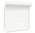Produktbild: vidaXL Aufsatzrollladen, Rollladen Aluminium 100x100 cm Weiß