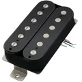 Produktbild: Artec VH-Rock Alnico 5 Uncovered Humbucker Tonabnehmer Hals Pickup 8,6K für E-Gitarre, Schwarz