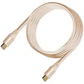 Produktbild: SilverStone SST-CPH01G-1800 - Premium Zertifiziertes 4K Ultra High Speed HDMI 2.0b Kabel, 180cm, gold