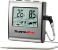 Produktbild: ThermoPro TP16 Digitales Bratenthermometer Ofenthermometer Grau