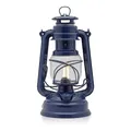 Produktbild: Feuerhand LED Laterne Baby Special 276 Blau - Ideal für Wohnzimmer, Balkon oder Terrasse - Dimmbares warmweißes Licht, 18 Tage Akkubetrieb - Made in Germany