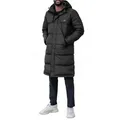 Produktbild: Höhenhorn Winterjacke Bannalp Herren Wintermantel für Männer Daunen Puffermantel Lang RDS-zertifiziert schwarz XL