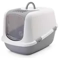 Produktbild: Savic Katzentoilette Nestor Jumbo grau 66,5x48,5cm extra groß mit Filter