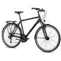 Produktbild: Airtracks Trekkingrad Herren Trekking Fahrrad 28 Zoll Trekkingrad TR.2825, 24 Gang SHIMANO ALIVIO RD-M3100 SGS Schaltwerk, Kettenschaltung, Schwarz Matt - Rahmenhöhen 52cm, 56cm & 60cm » Mod. 2026 schwarz 56 cm