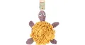 Produktbild: Flamingo Schnüffelteppich Welpe Morgano Schildkröte Ocker & Taupe - 38x39x6,5cm - Mit anti-rutsch, squeaker und knistergeräusch - Mit Snacks oder Trockenfutter befüllbar