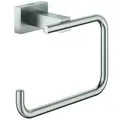 Produktbild: Grohe Essentials Cube WC-Papierhalter 40507DC1 supersteel, ohne Deckel, verdeckte Befestigung